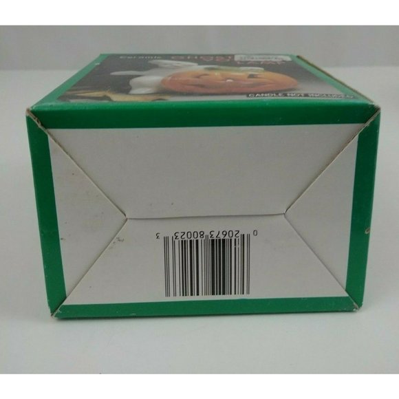 Vtg Robert Alan Candle Company 5" Tall Ghost Votive Lamp In Original Box #80023 - Picture 4 of 11